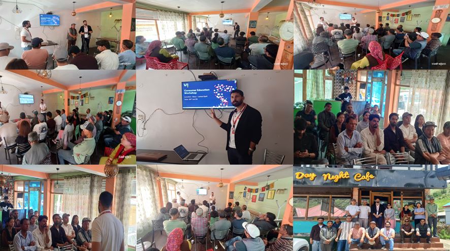 Consumer Education Programme at Lahaul and Spiti (Himachal Pradesh) by Vodafone Idea Ltd