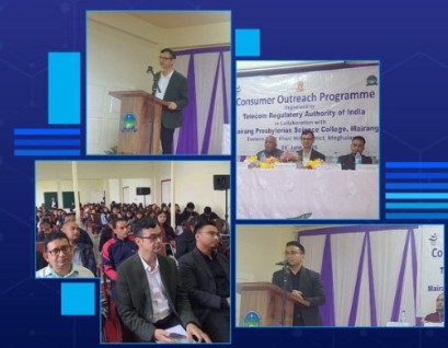 Consumer Outreach Programme at Mairang (Meghalaya) by TRAI Regional Office, Kolkata