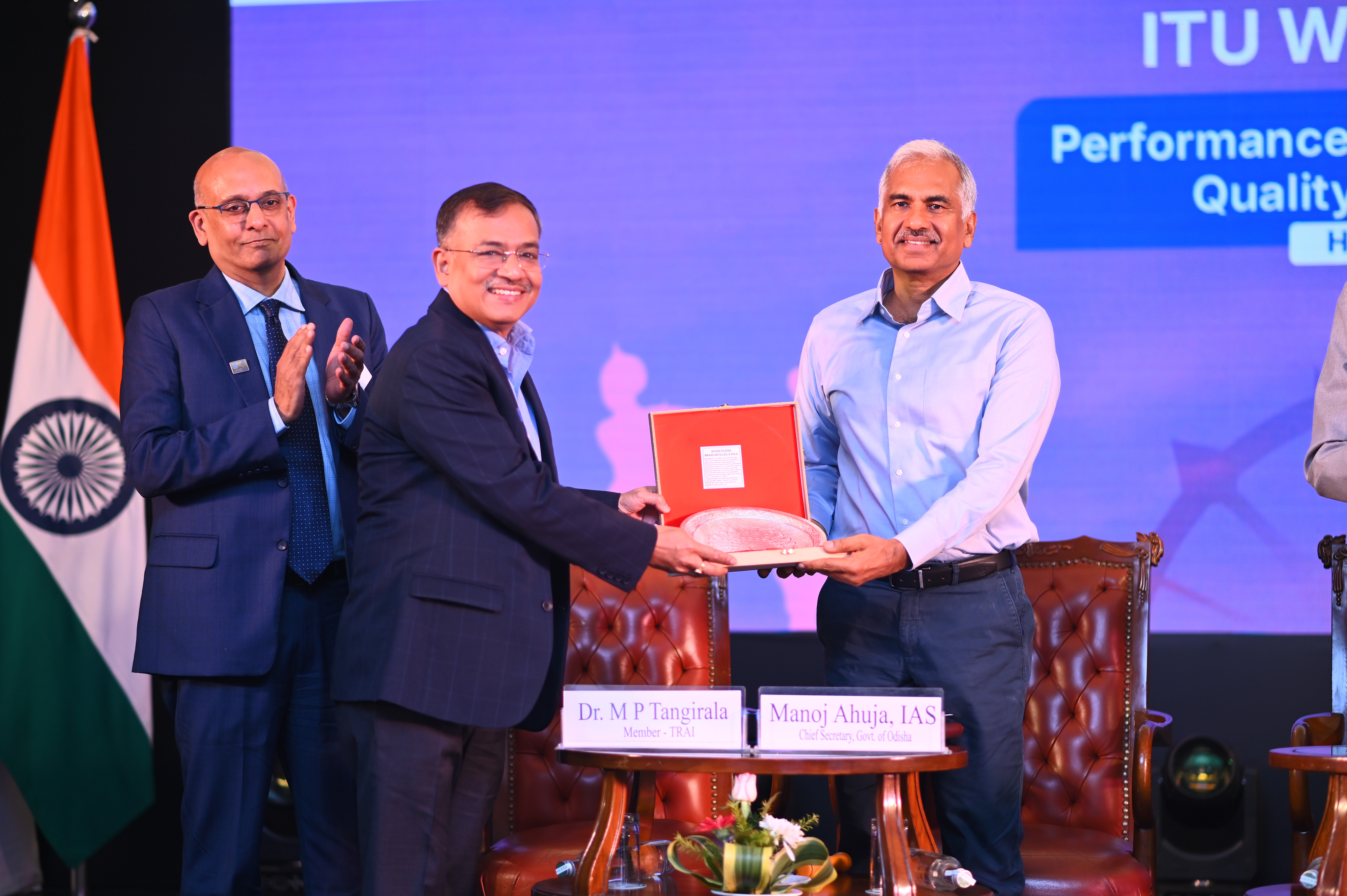 ITU-TRAI Workshop 2025, in Bhubaneswar.