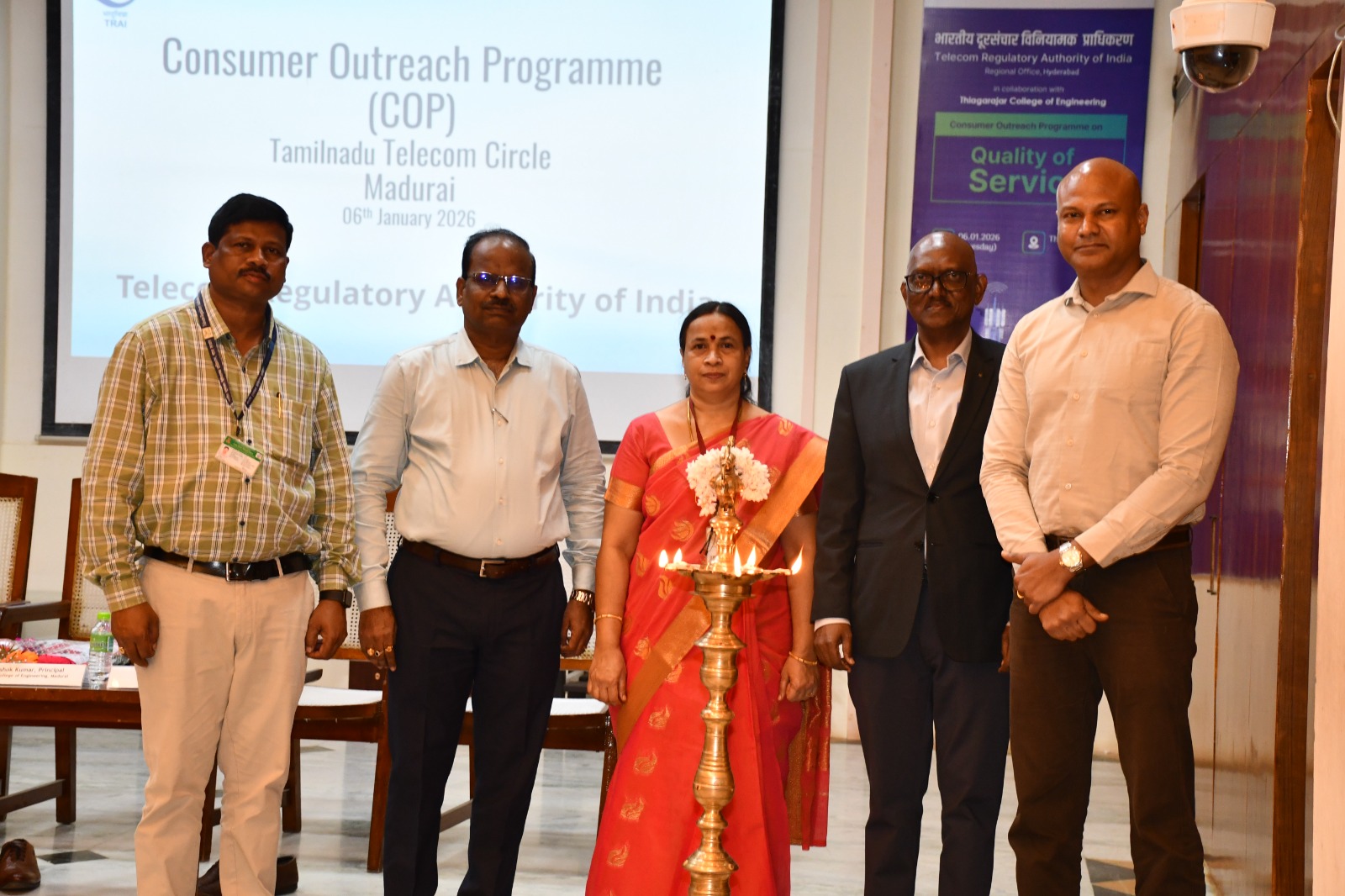 Consumer Outreach Programme at Madurai (Tamil Nadu) by TRAI Regional Office, Hyderabad