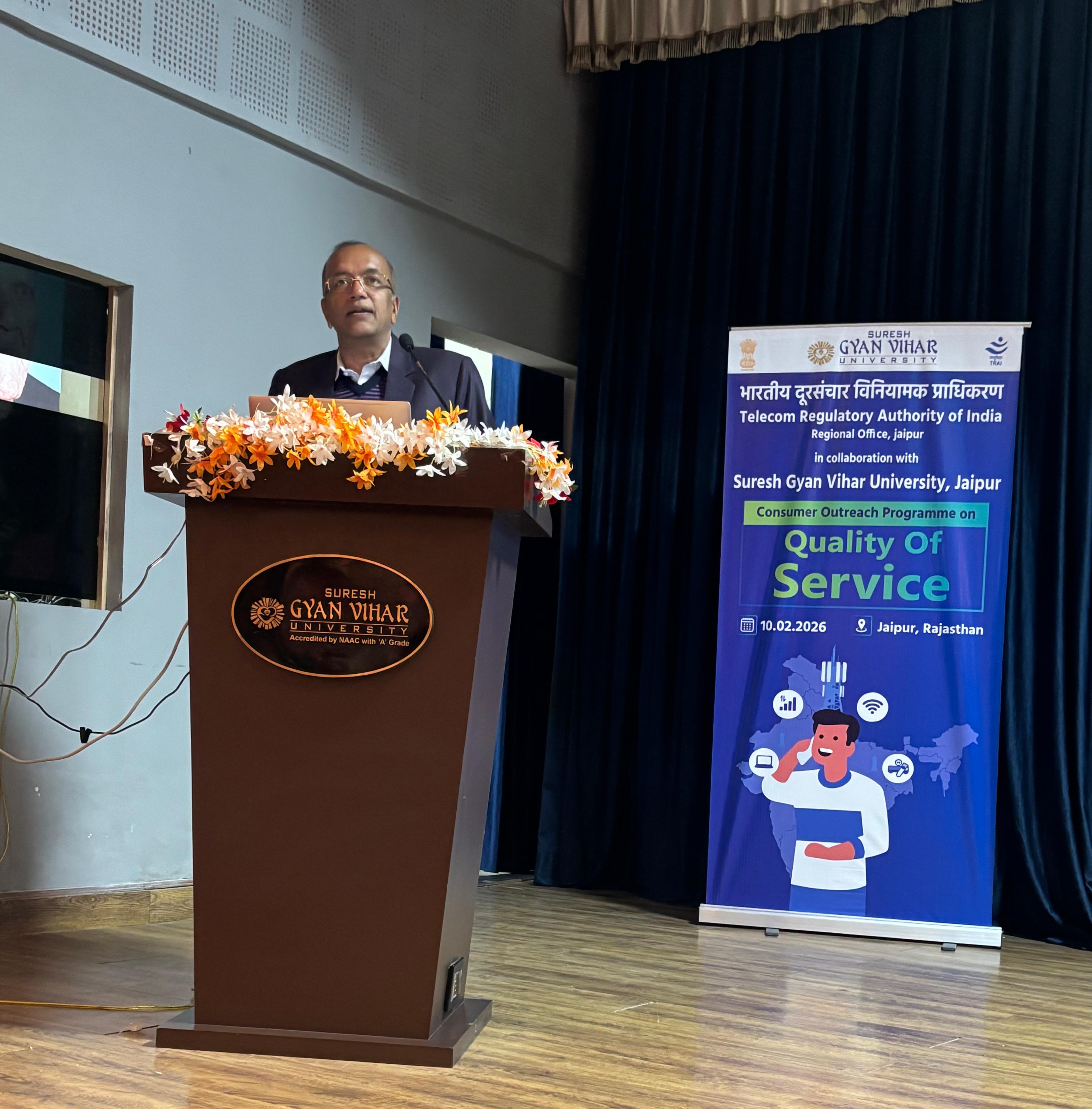 Consumer Outreach Programme at Jaipur (Rajasthan) by TRAI Regional Office, Jaipur