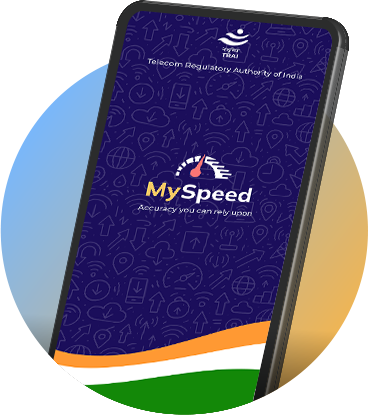 TRAI MySpeed App interface
