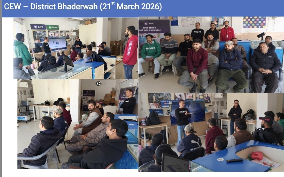 Consumer Education Workshop at Kishtwad (Jammu and Kashmir) by Reliance Jio Infocomm Ltd