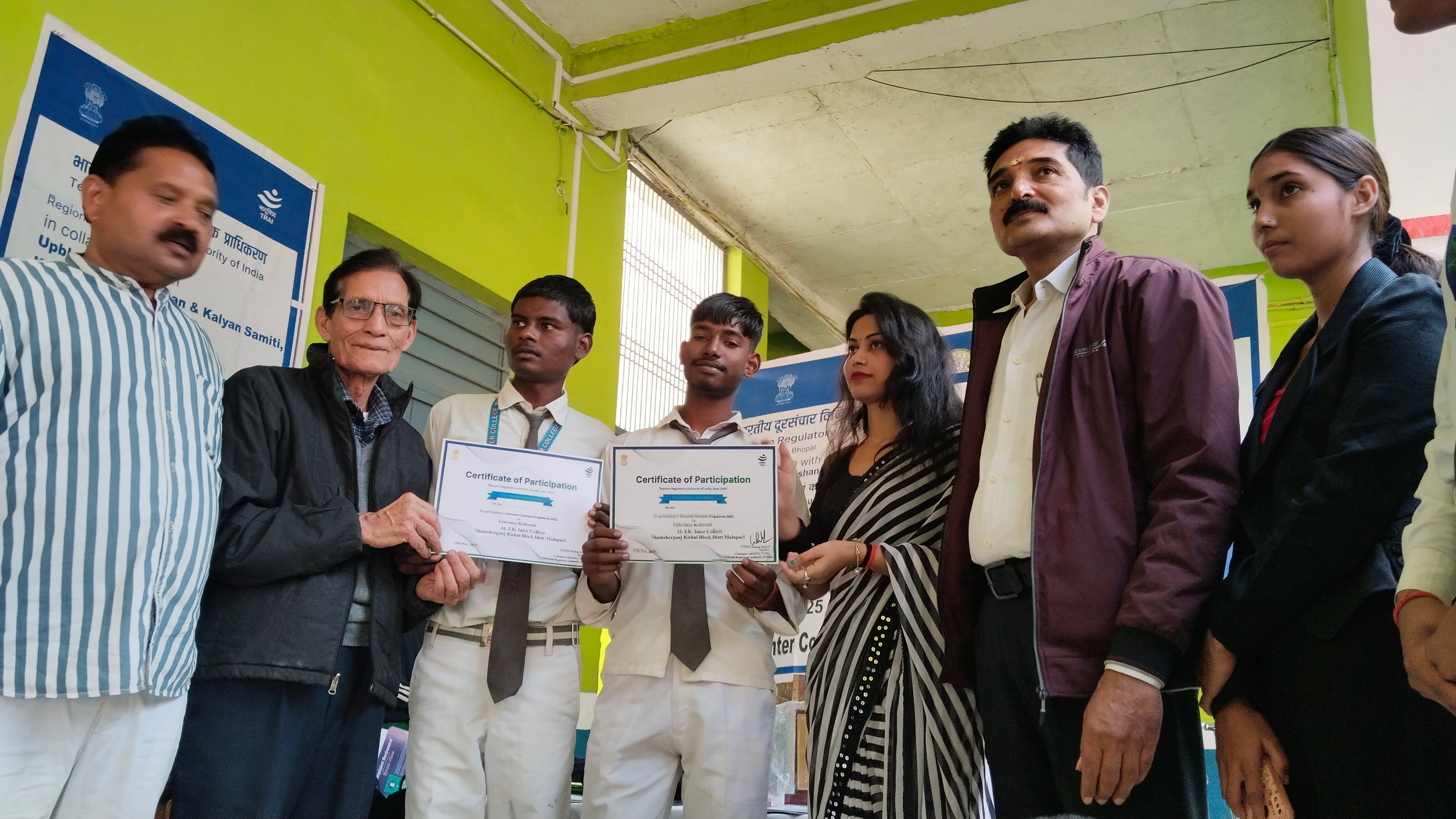 Consumer Awareness Programm at MAINPURI (UP) by Upbhokta Sanrakshsn and Kalyan samiti Kanpur