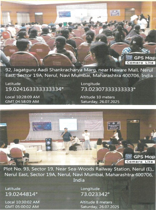 Consumer Awareness Programm at Navi Mumbai (Maharashtra) by Consumer Guidance Society of India