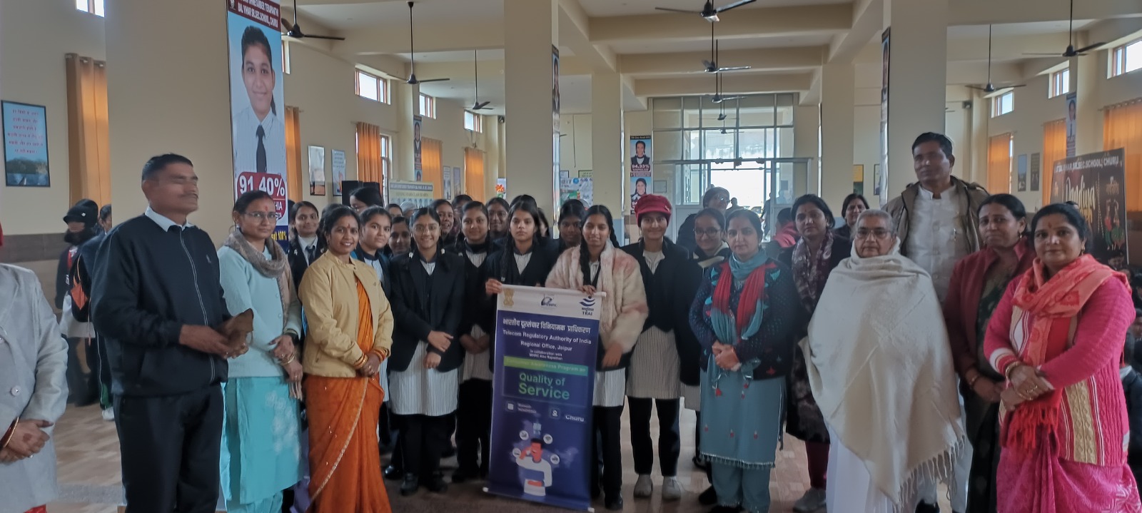 Consumer Awareness Programm at Churu (Rajasthan) by Mount Abu International Ham Radio Club