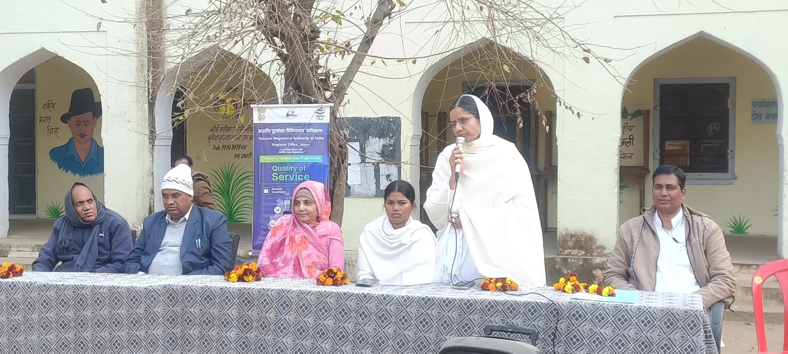 Consumer Awareness Programm at Neem Ka Thana (Rajasthan) by Mount Abu International Ham Radio Club