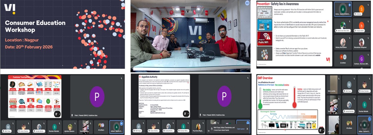 Consumer Education Workshop at Nagpur, Maharashtra by Vodafone India Ltd