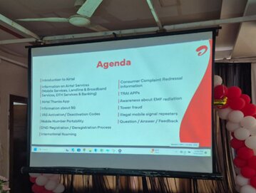 Consumer Education workshop organised at Ujjain (MP) by Bharti Airtel Ltd.