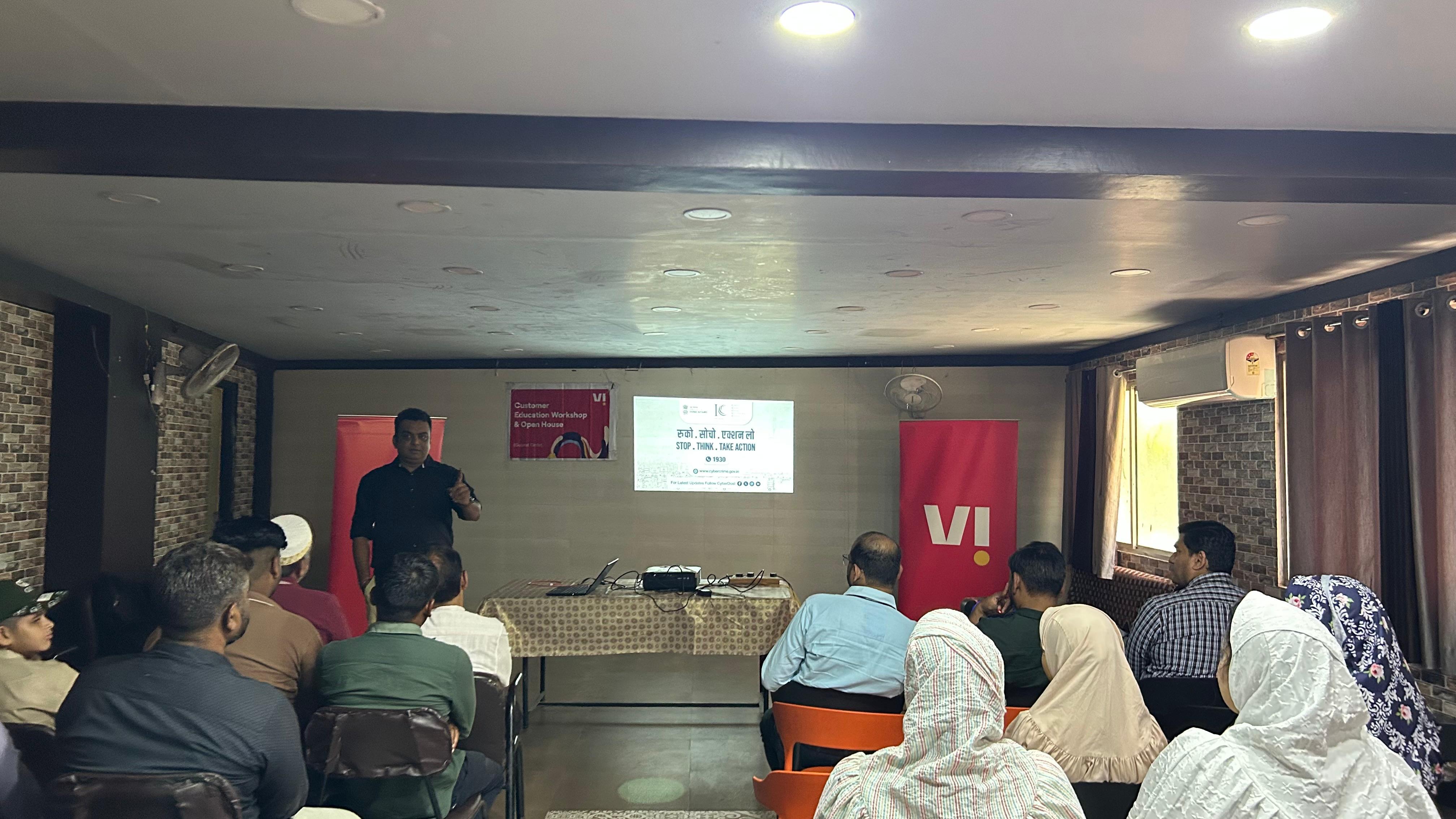 Consumer Education Workshop Organized at Dahod (Gujarat) by Vodafone Idea Ltd.