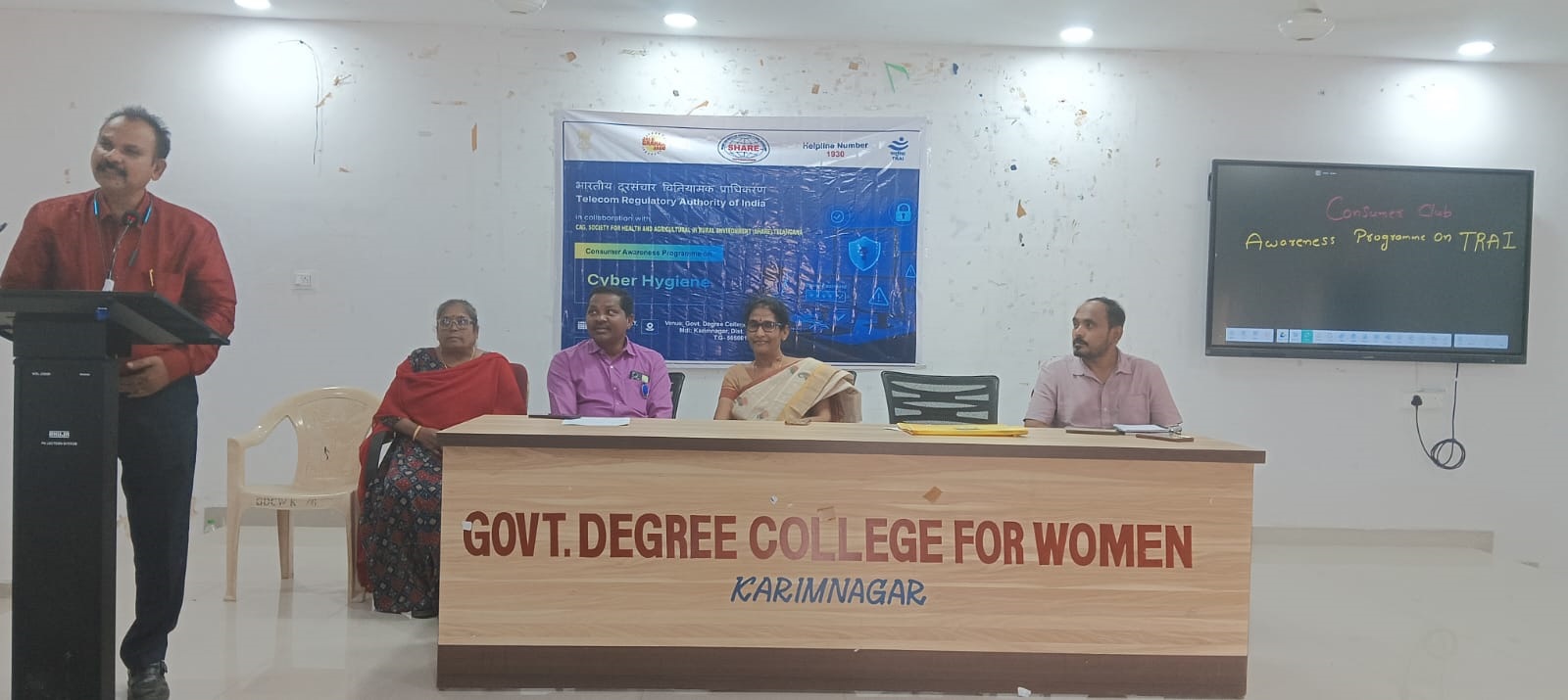 Consumer Awareness Programme at Karimnagar by SHARE 