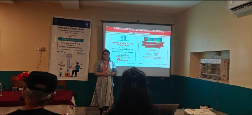 Consumer Education Workshop Organized at Paschim Burdwan (West Bengal) by Bharti Airtel Ltd.