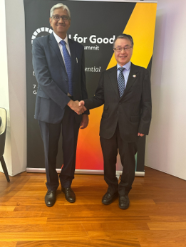 Chairman, TRAI, Meeting with Mr. Seizo Onoe,  Director, TSB, ITU