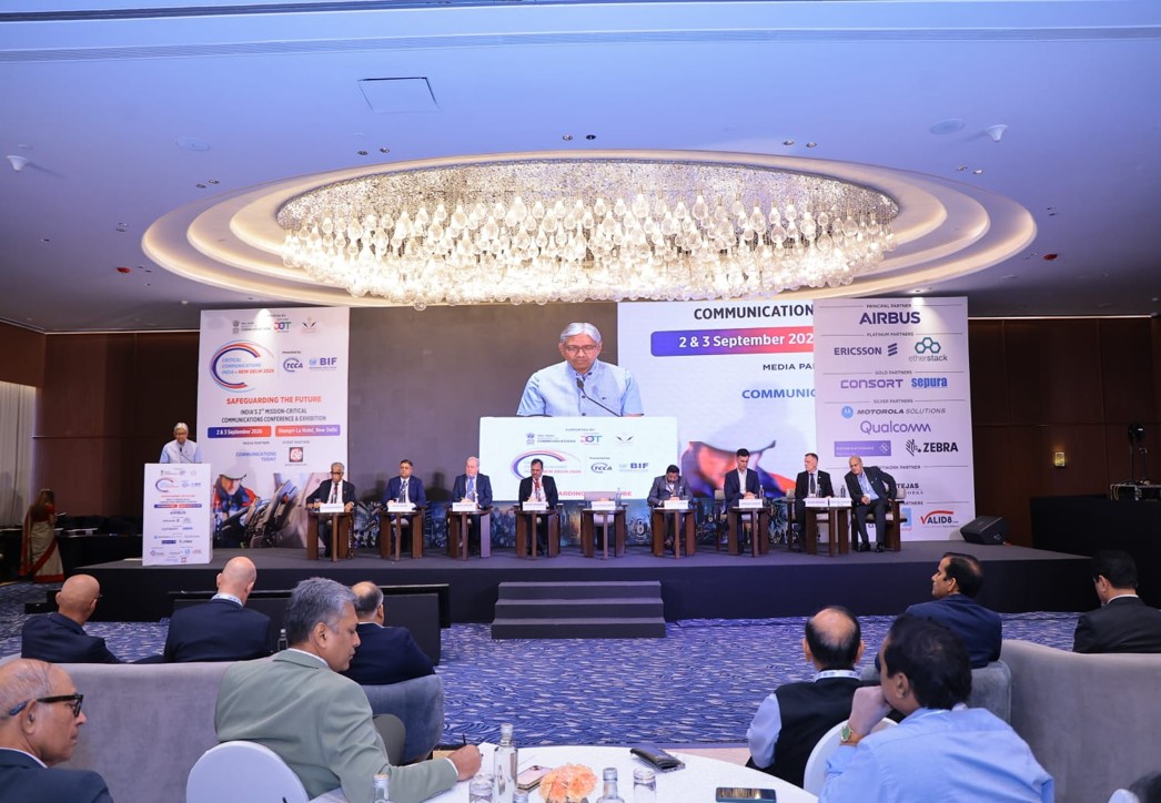 Honorable Chairman, TRAI, Speaking at the session